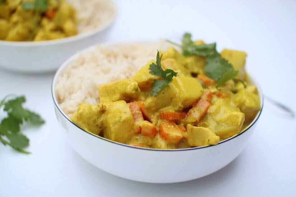 Chicken Curry Recipe – Low Fat & Healthy (Perfect for Bodybuilders)