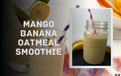 Mango Banana Oatmeal Smoothie Recipe