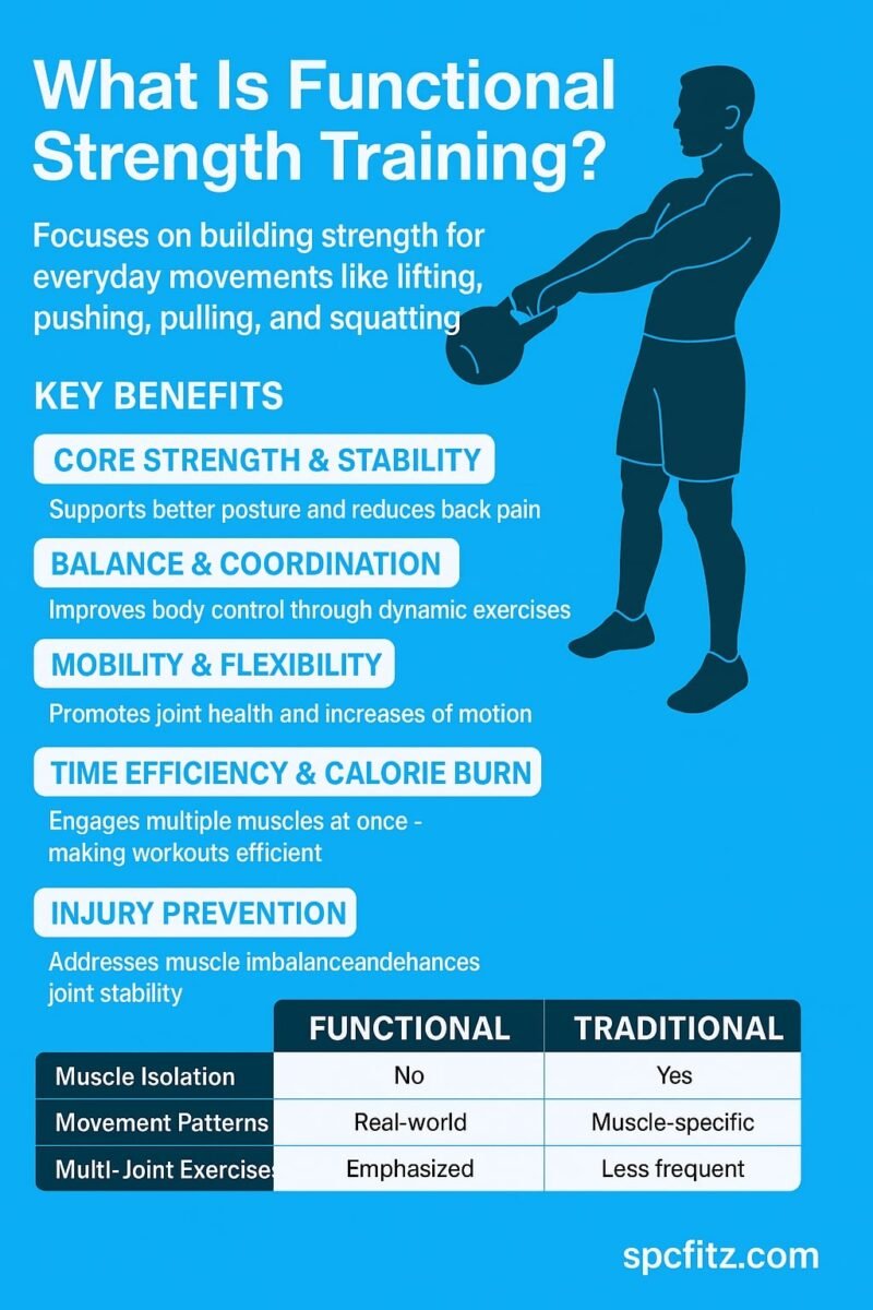 What Is Functional Strength Training Infographic