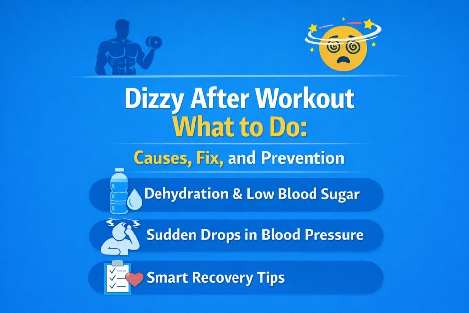 dizzy after workout what to do