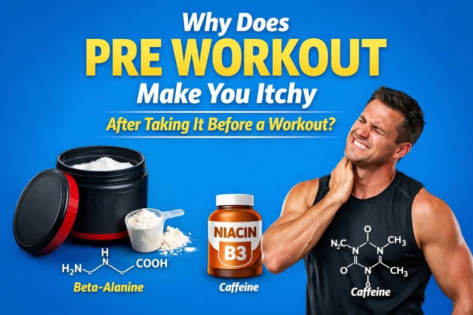 Why does pre workout make you itchy